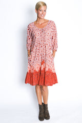 Ohio Dress in Chilli