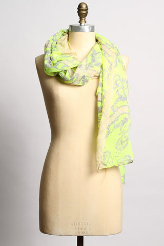 EJ Rama Yellow Scarf