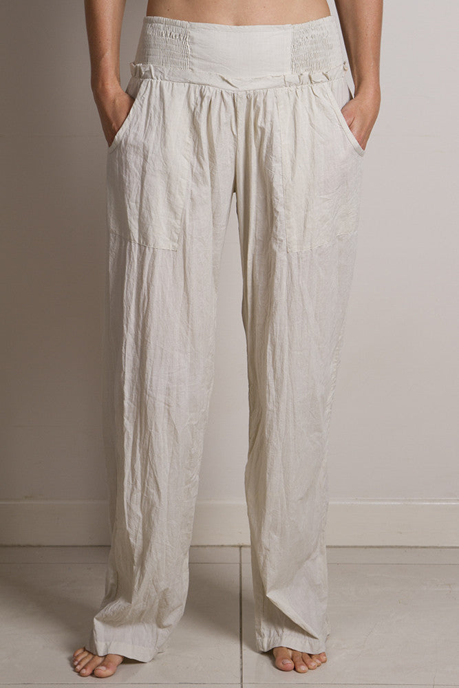 San Juan Pant in Ecru