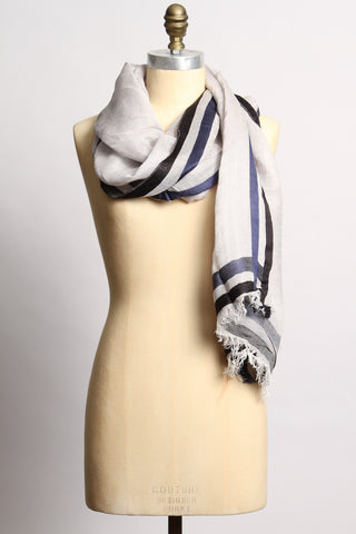 EJ Shanta Blue Scarf