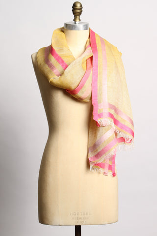 EJ Shanta Pink Scarf