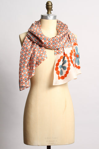 Silk Tali Blue Scarf