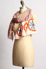 Silk Tali Blue Scarf