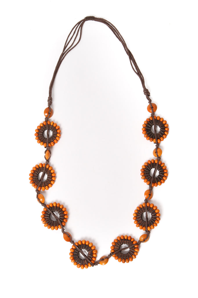 Turn on the Sun Necklace (Flame)