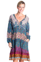 Willow Dress in Teal