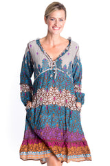 Willow Dress in Teal
