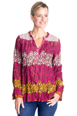 Willow Shirt in Fuchsia